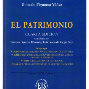 EL PATRIMONIO. GONZALO FIGUEROA YÁÑEZ, 4a EDIC. 2021, 676 Páginas